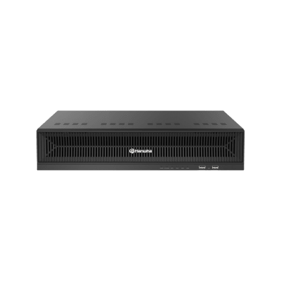 NVR de 12 Megapíxel sistema operativo Ubuntu Linux / Hasta 32 canales / 8TB Incluidos / 16 puertos PoE+ / H.265 & WiseStream / Incluye 1 Licencia de 4 canales · HANWHA VISION